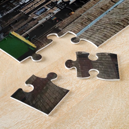 De steegje legpuzzel (Zijkant)