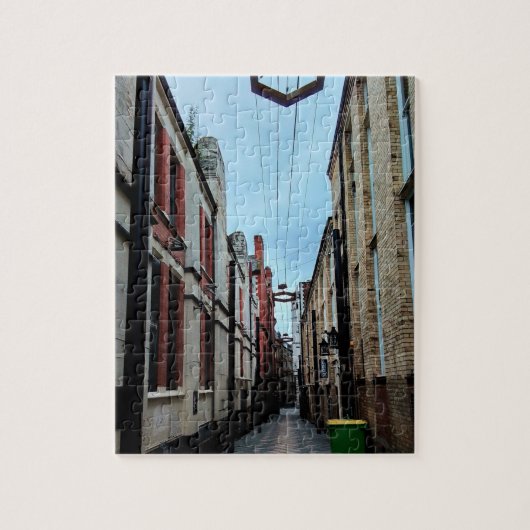 De steegje legpuzzel (Verticaal)