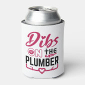 De steekpenningen op de Plumber Blikjeskoeler (Blikje Voorkant)