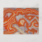 De steekproef van het agaat briefkaart (Voorkant)