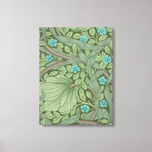 De Steekproef van het Patroon van het behangsel me Canvas Afdruk (Voorkant)