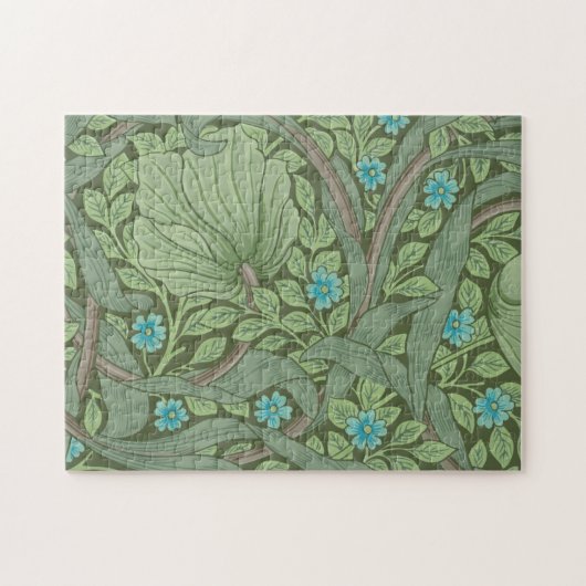 De Steekproef van het Patroon van het behangsel me Legpuzzel (Horizontaal)