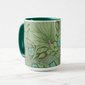 De Steekproef van het Patroon van het behangsel me Mok (Voorkant links)