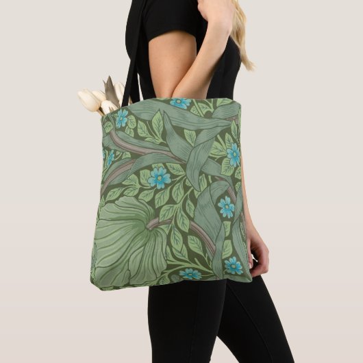 De Steekproef van het Patroon van het behangsel me Tote Bag (Dichtbij)