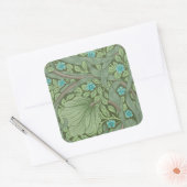 De Steekproef van het Patroon van het behangsel me Vierkante Sticker (Envelop)