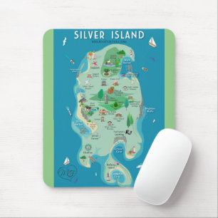 De steeles op de Muismat van Silver Island