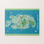 De steeltjes op Silver Island Jigzaag Puzzle Legpuzzel (Horizontaal)
