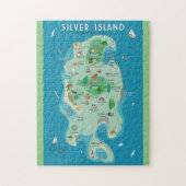 De steeltjes op Silver Island Jigzaag Puzzle Legpuzzel (Verticaal)