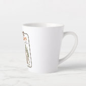 De steen is weggerold, hij leeft nog met Pasen Latte Mok (Rechts)