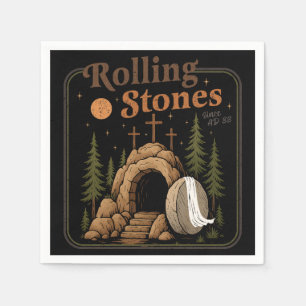 De steen is weggerold, hij leeft nog met Pasen Servet