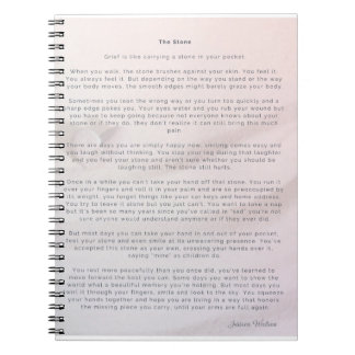 De steen notitieboek