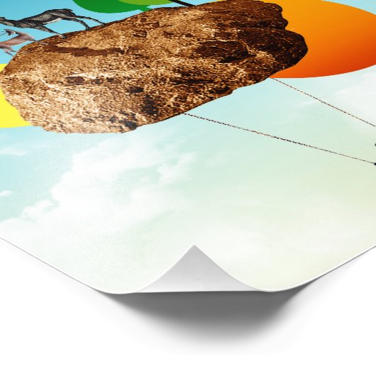 De steen van ons bestaan foto afdruk (Hoek)