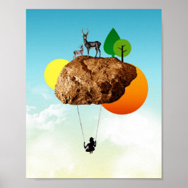 De steen van ons bestaan poster