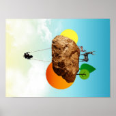 De steen van ons bestaan poster (Voorkant)