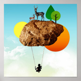 De steen van ons bestaan poster