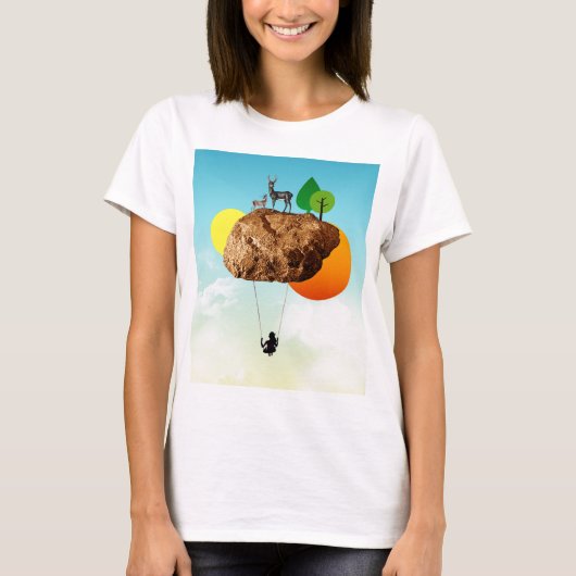 De steen van ons bestaan t-shirt (Voorkant)