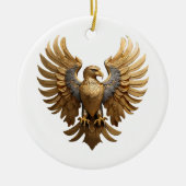 De Steenarend Keramisch Ornament (Voorkant)