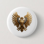 De Steenarend Ronde Button 5,7 Cm (Voorkant)