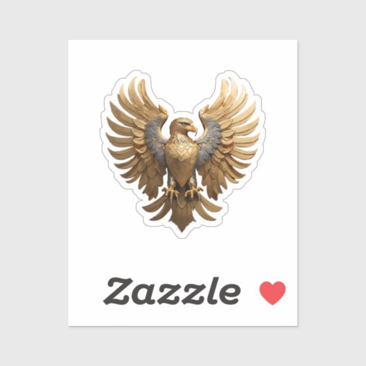 De Steenarend Sticker (Vel)