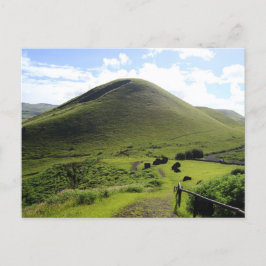 De steengroeve Puna Pau op Paaseiland Briefkaart