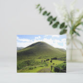 De steengroeve Puna Pau op Paaseiland Briefkaart (Staand voorkant)