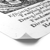 De steensnijder poster (Hoek)