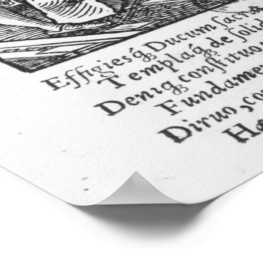 De steensnijder poster (Hoek)