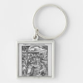 De steensnijder sleutelhanger (Voorkant)