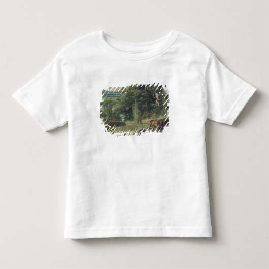 De steentijd kinder shirts (Voorkant)