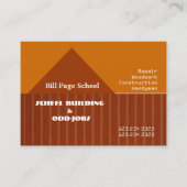 De Steeple Attic Handyman Remodeling Contractors Visitekaartje (Voorkant)