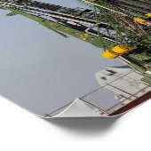 De steigers van de lancering worden opgeheven poster (Hoek)