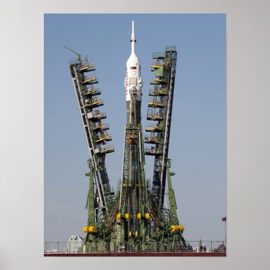 De steigers van de lancering worden opgeheven poster (Voorkant)