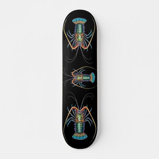 De stekelige langoest-skateboard skateboard (Voorkant)