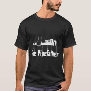 De stekker van de pijpleiding t-shirt