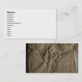 De Stele van Pharsalos die de verheerlijking van Visitekaartje (Voorkant / Achterkant)