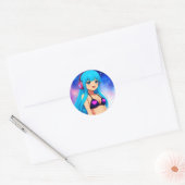 De Stellargroove Mizaki ronde Sticker #02 (Envelop)