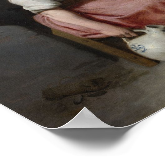 De stelling (1655) van David Ryckaert III Poster (Hoek)