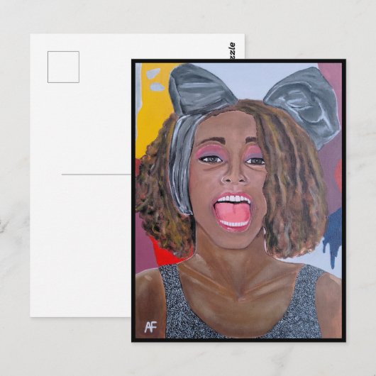 De Stem Schilderij van Alfred Fox Briefkaart (Voorkant / Achterkant)