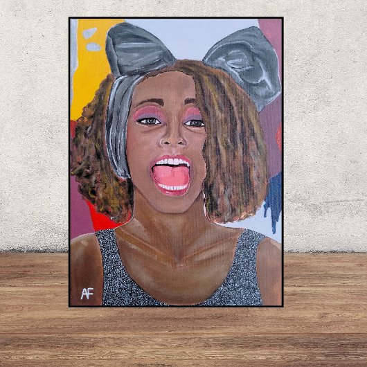 De stem Schilderij van Alfred Fox Canvas Afdruk