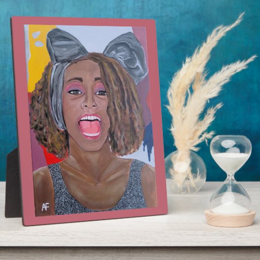 De Stem Schilderij van Alfred Fox Fotoplaat (Zijkant)