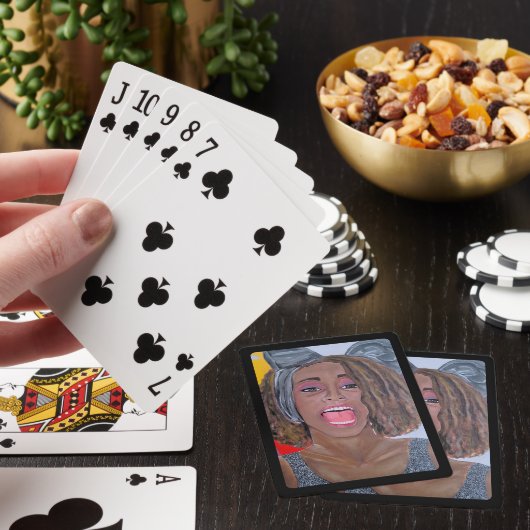 De Stem Schilderij van Alfred Fox Pokerkaarten (Insitu)