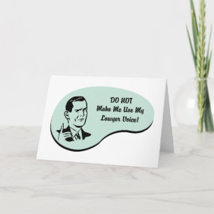 De Stem van de advocaat Kaart