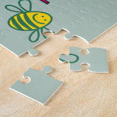 De stem van de Heer is Krachtige Bijbelversie Legpuzzel (Zijkant)