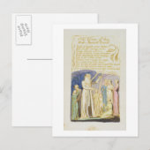 'De stem van de oude bard', bord 31 van 'dus' Briefkaart (Voorkant / Achterkant)