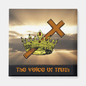 De stem van de waarheid magneet (Voorkant)