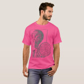 De stem van God (grijs) T-shirt (Voorkant volledig)