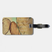 De stem van je hartwandelaars in mijn soep bagagelabel (Achterkant horizontaal)