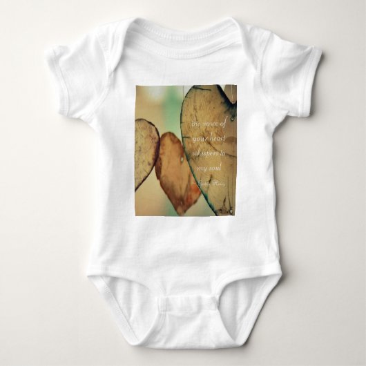 De stem van je hartwandelaars in mijn soep romper (Voorkant)