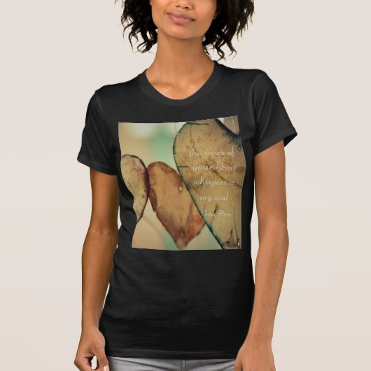 De stem van je hartwandelaars in mijn soep t-shirt (Voorkant)