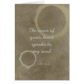 De stem van uw hart - cirkels (Voorkant)